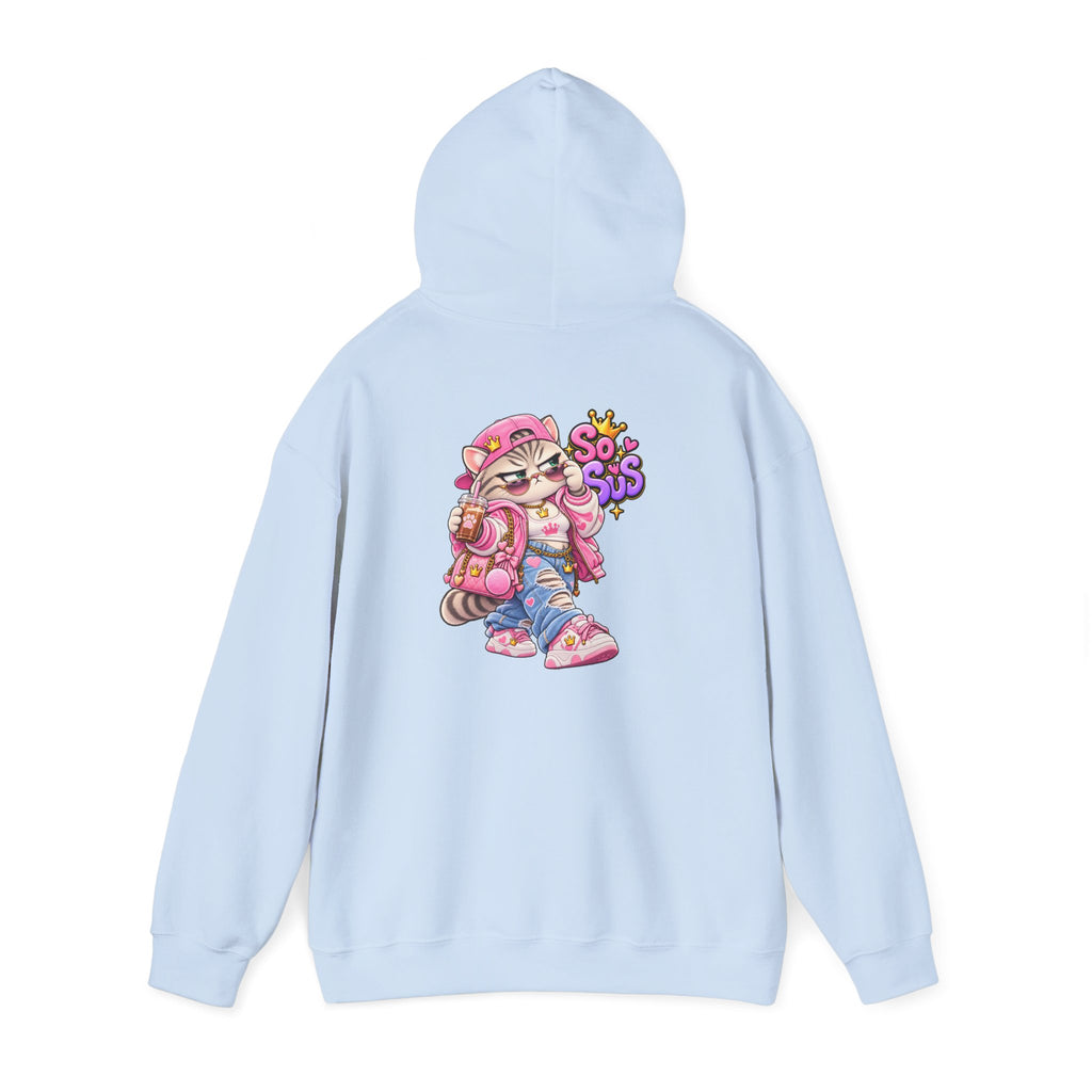 Kawaii So Sus Cat Hoodie – Cute Anime Streetwear Sweatshirt