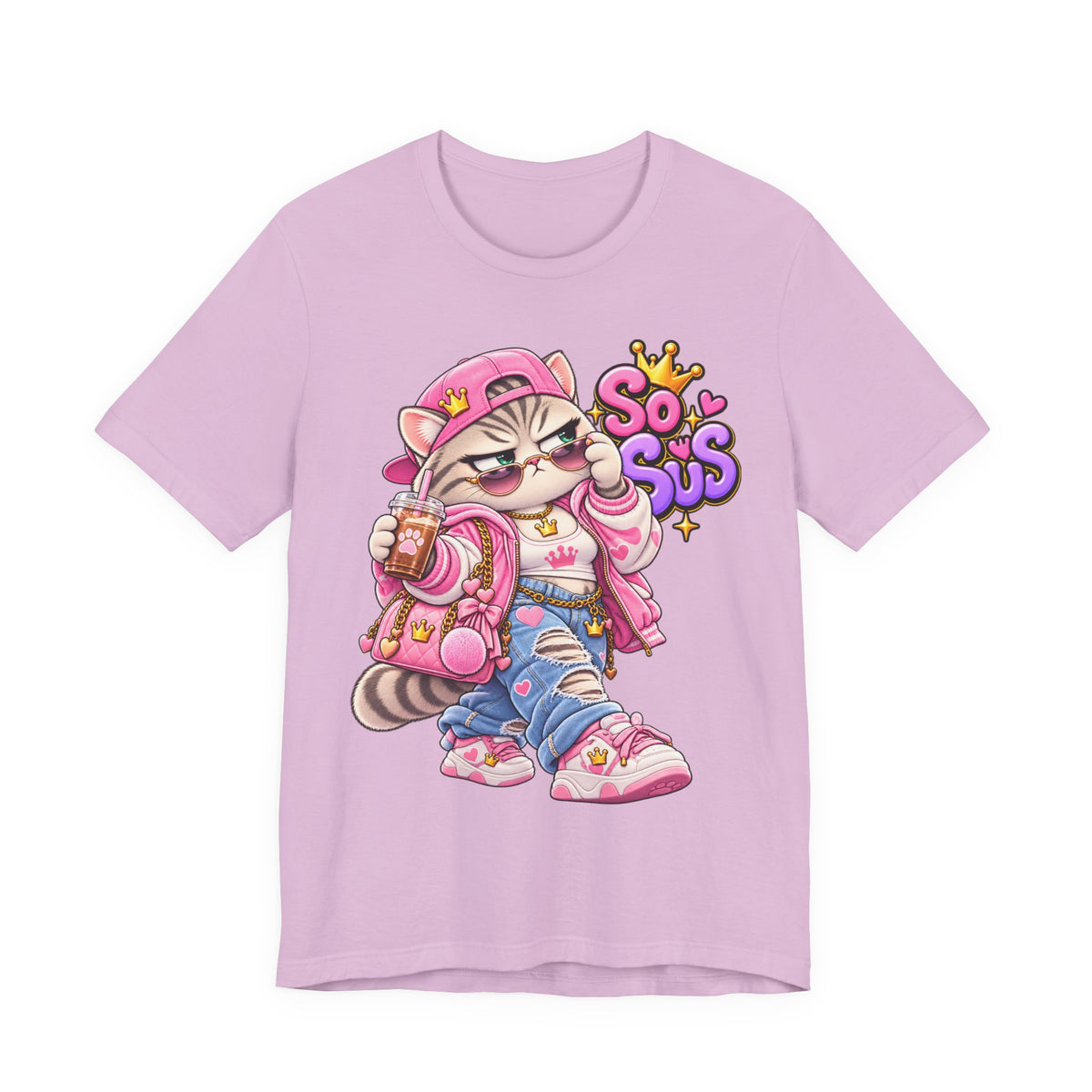 So Sus Streetwear Cat Tee