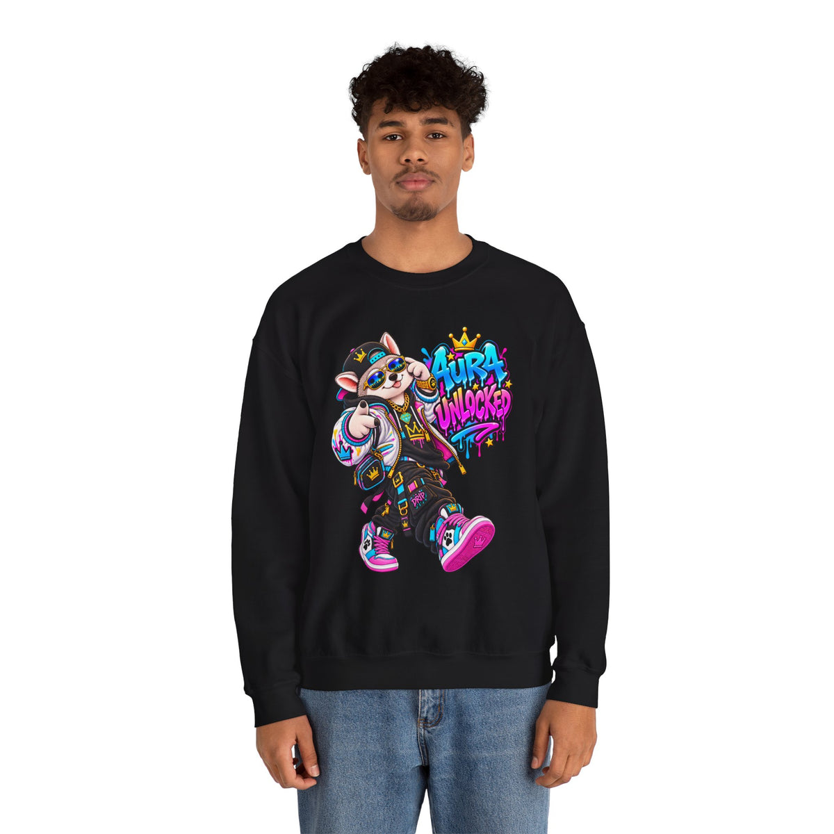Aura Unlocked - Alaskan Husky - Streetwear  Sweatshirt