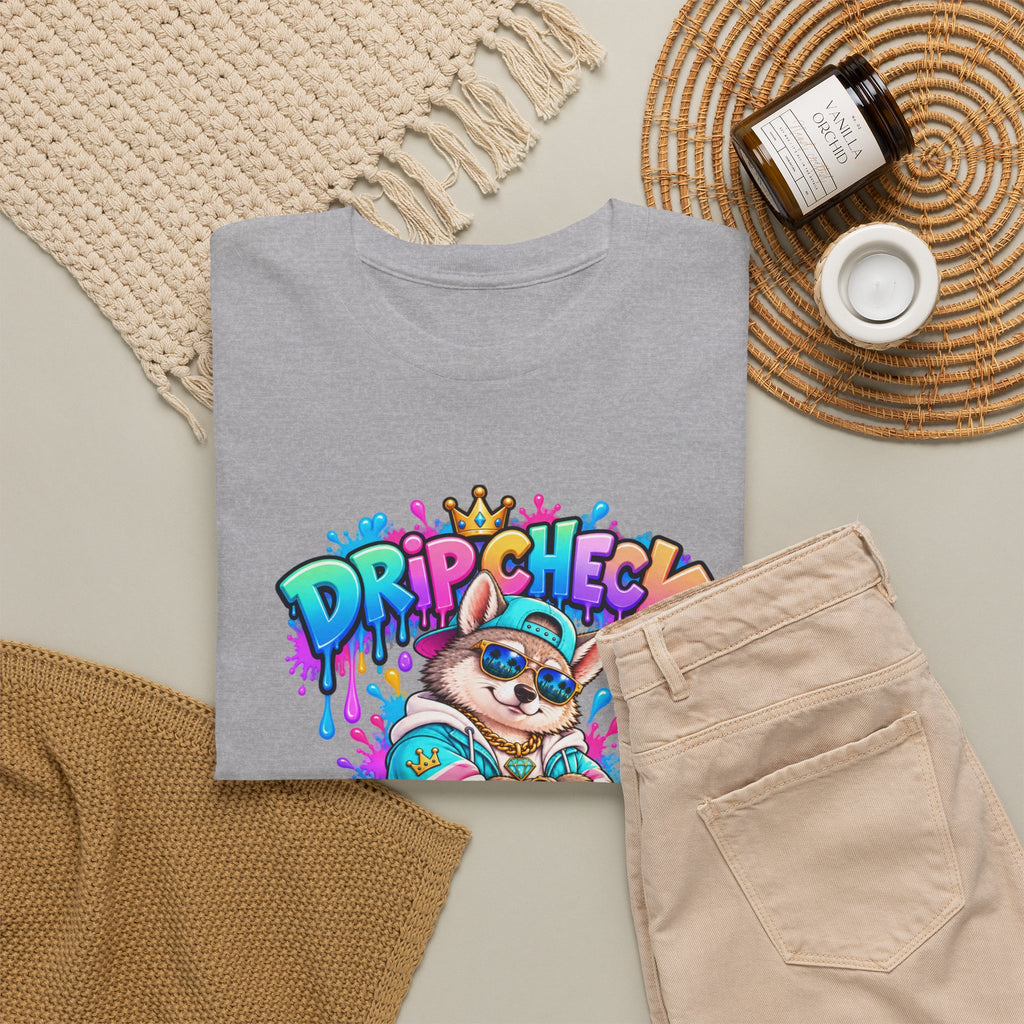 Dripcheck Graphic Tee — Urban Streetwear Cute Animal Shirt