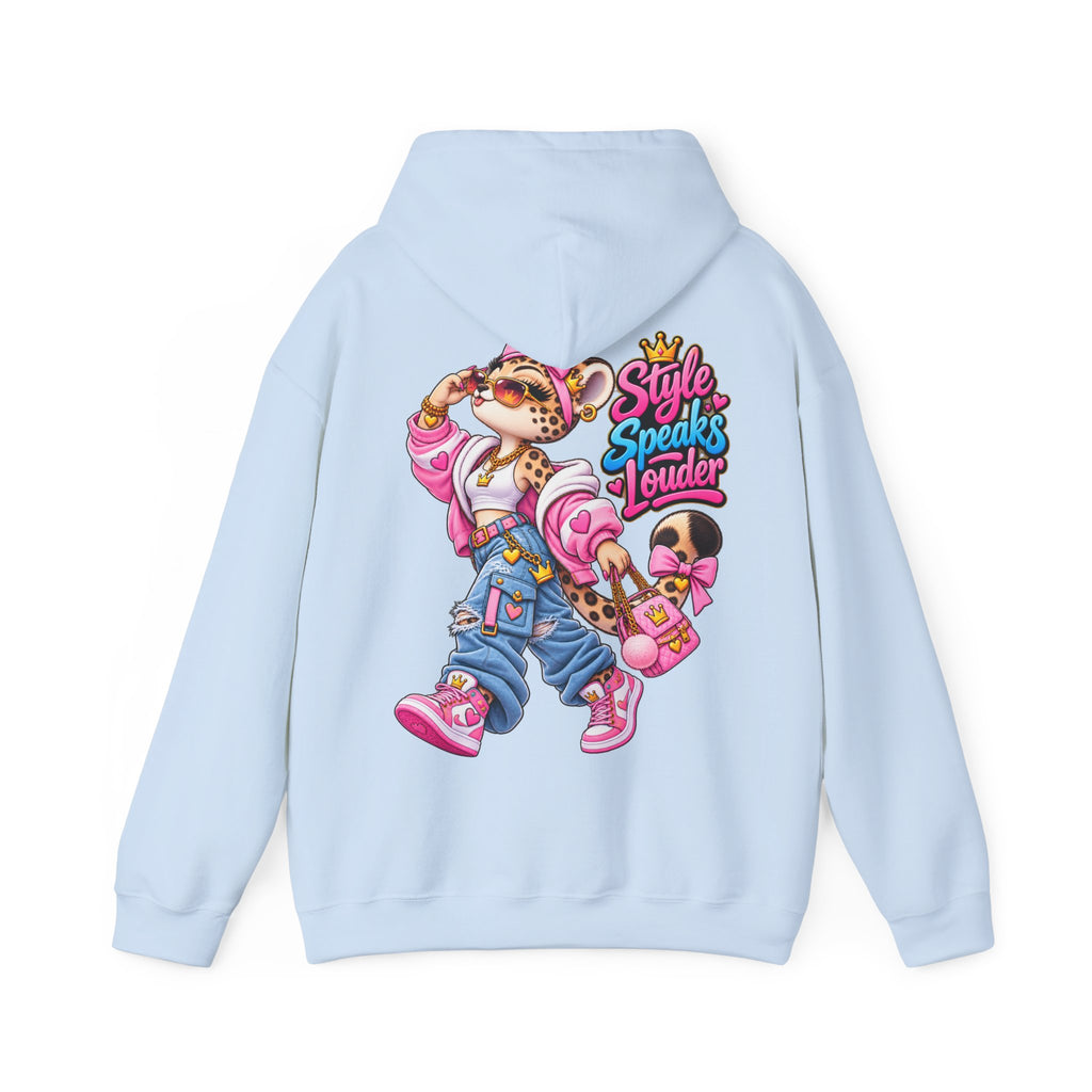 Hoodie — "Style Speaks Louder" Streetwear Graphic Hoodie