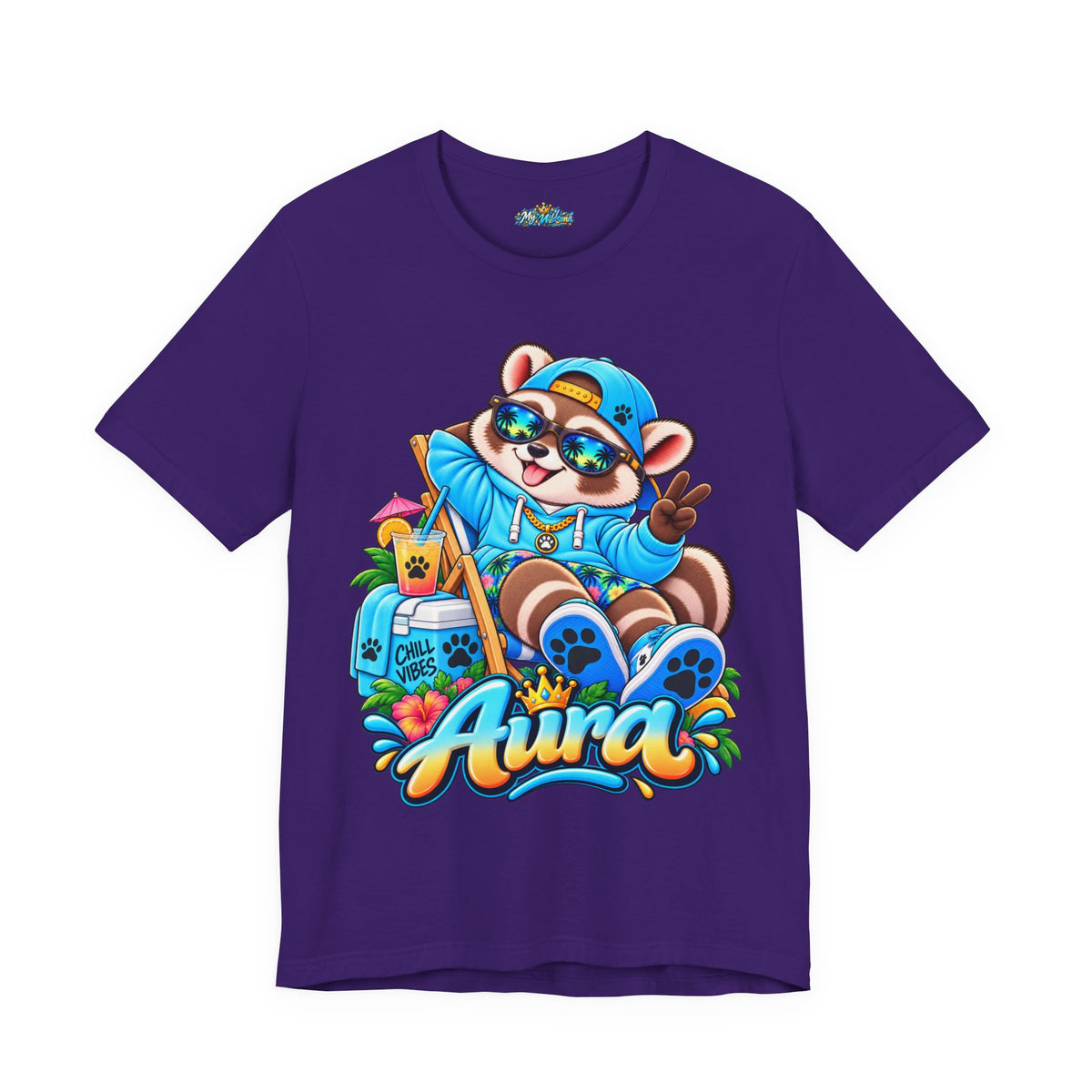 Remy Raccoon Aura - Chest Graphic Tee