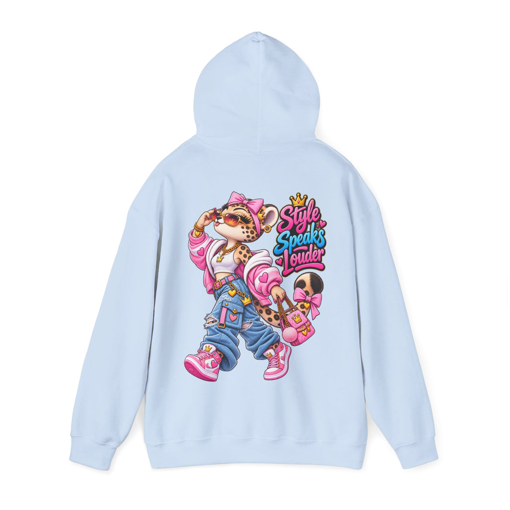 Hoodie — "Style Speaks Louder" Streetwear Graphic Hoodie
