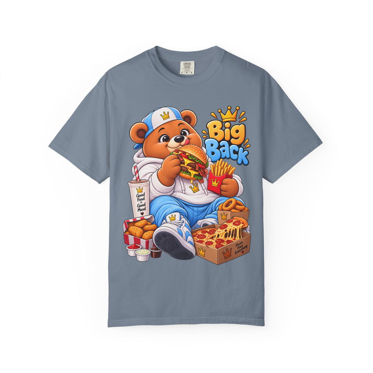 Mochi Big Back Bear - Fast Food - T-Shirt