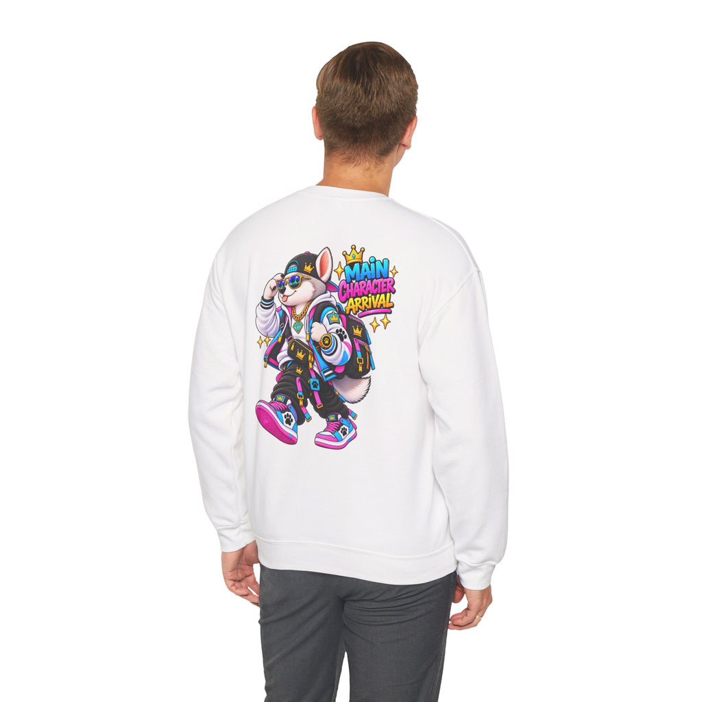 Main Character Husky Unisex Heavy Blend™ Crewneck Sweatshirt
