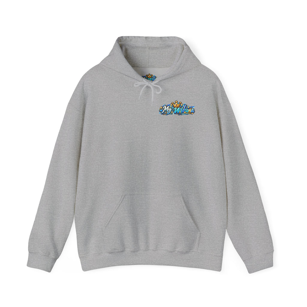 Raccoon Street Art Hoodie – 'Bright Energy' Graffiti Graphic Sweatshirt