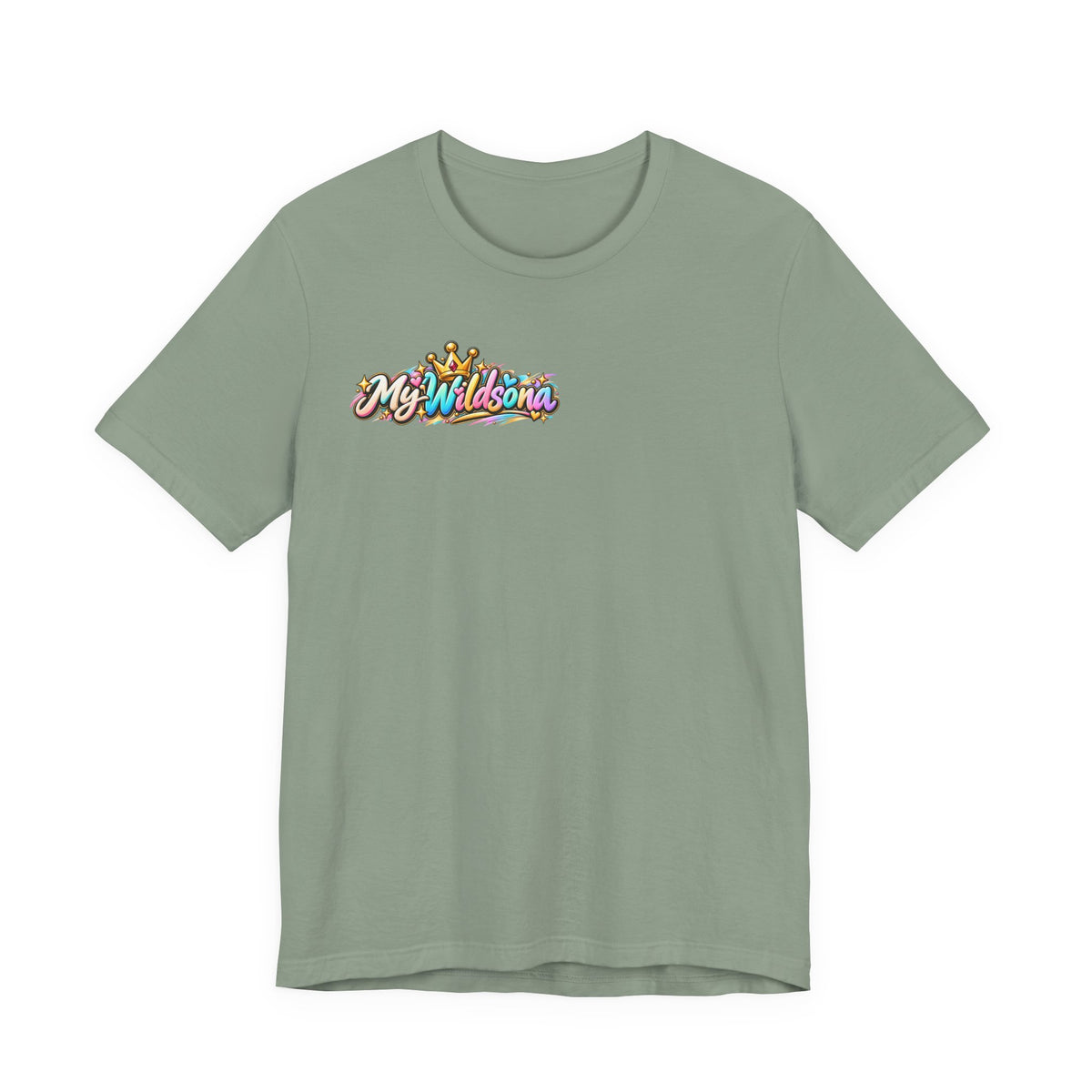 Cute Cartoon Big Personality Dog Tee — Trendy Boba Lover Graphic T-Shirt