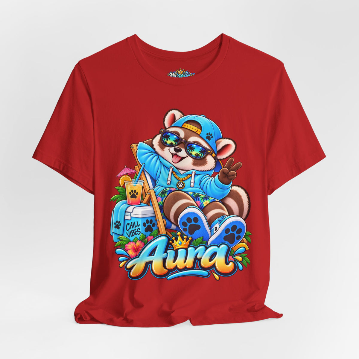 Remy Raccoon Aura - Chest Graphic Tee