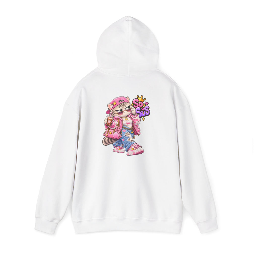 Kawaii So Sus Cat Hoodie – Cute Anime Streetwear Sweatshirt