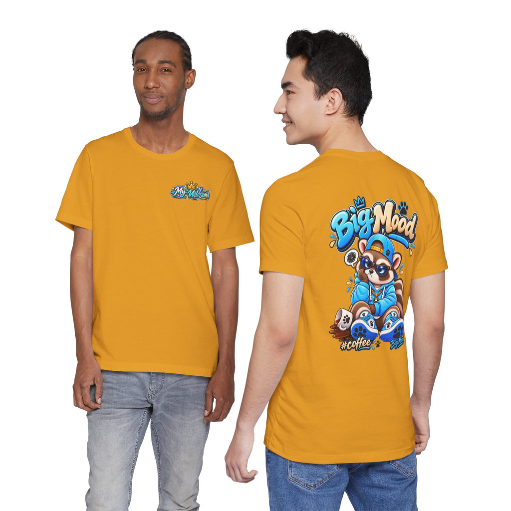 Remy Raccoon Big Mood - Back Graphic - Cute Graphic Tee