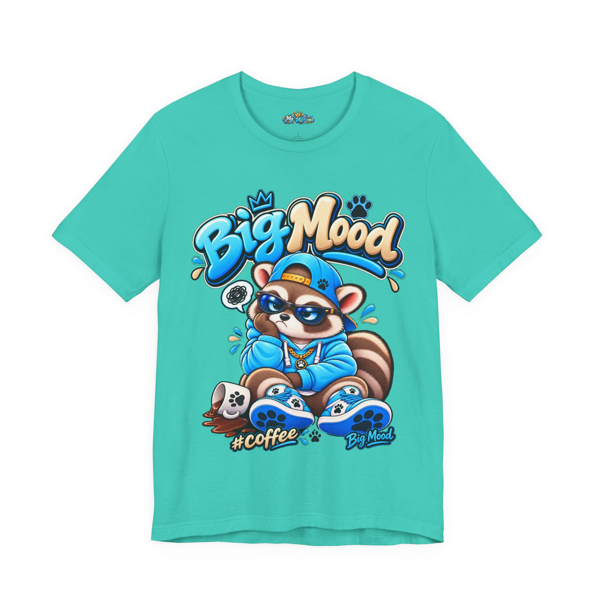 Remy Big Mood Raccoon Coffee T-Shirt