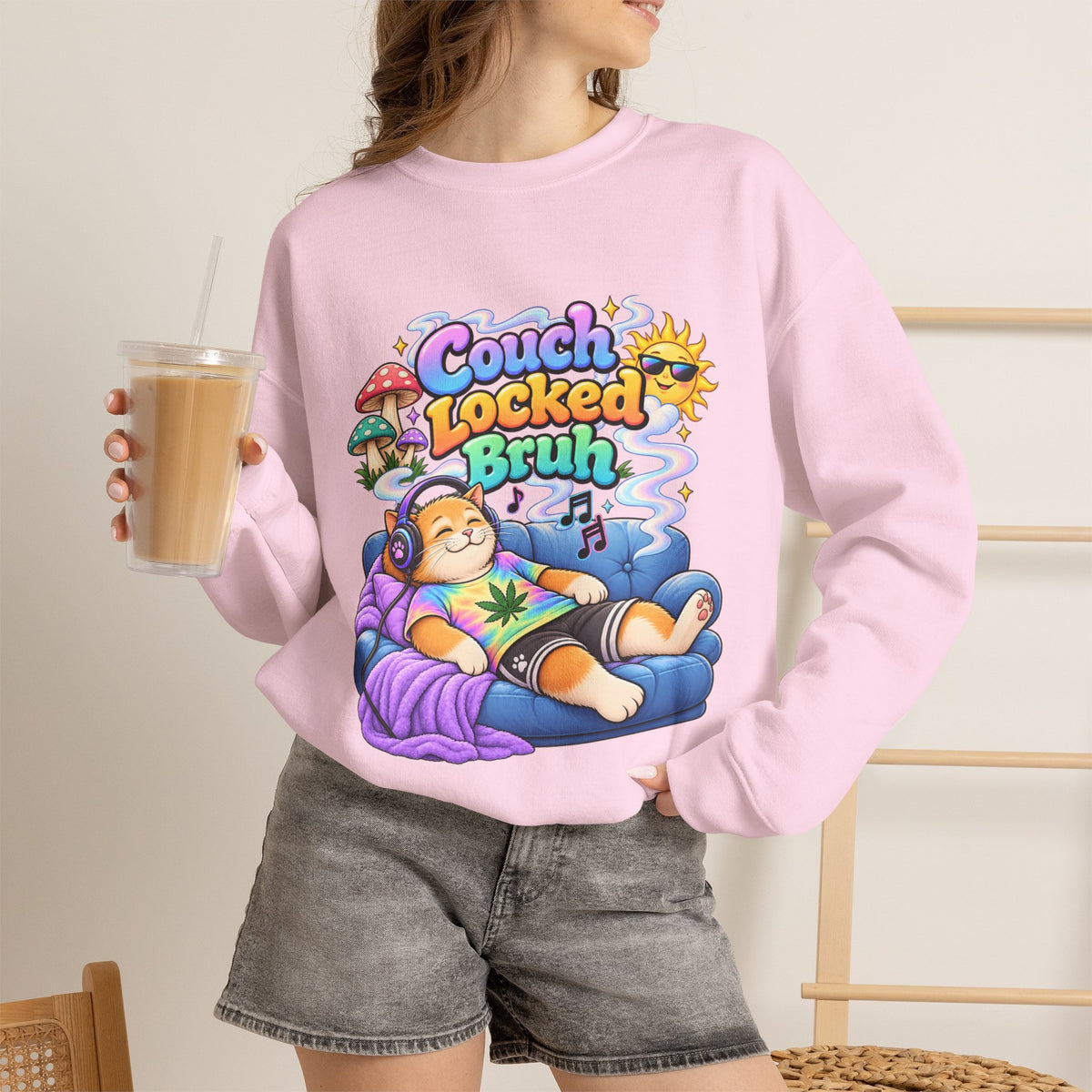 Couch Locked Bru - Wildsona After Hours - Cozy Sweatshirt