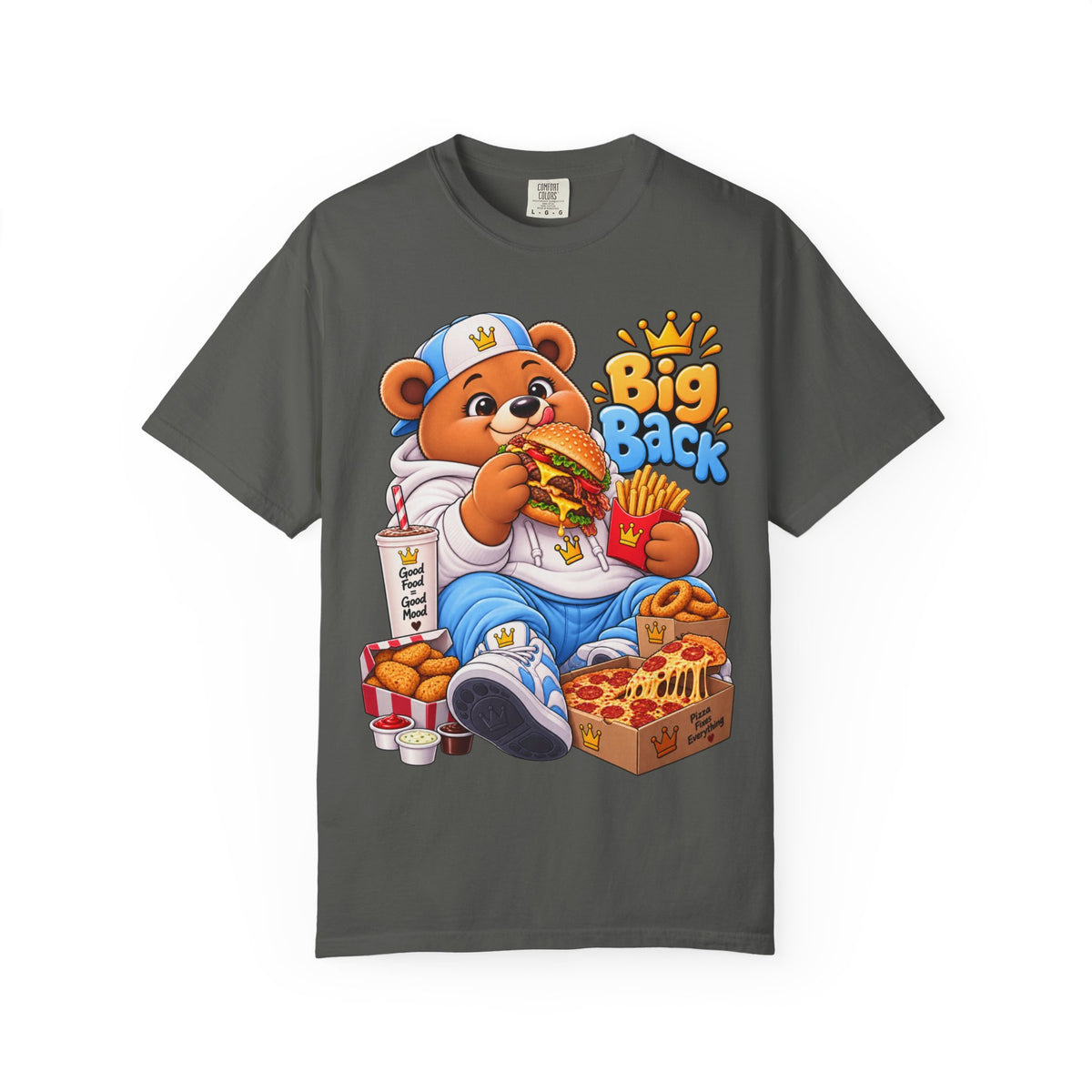 Mochi Big Back Bear - Fast Food - T-Shirt
