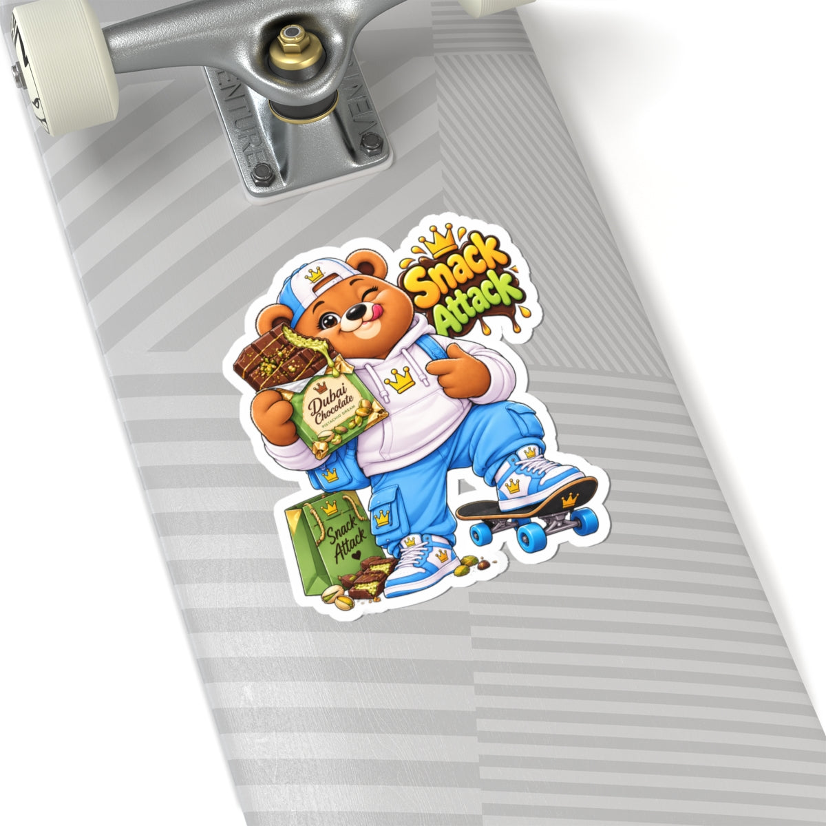Mochi Snack Attack Kiss-Cut Sticker