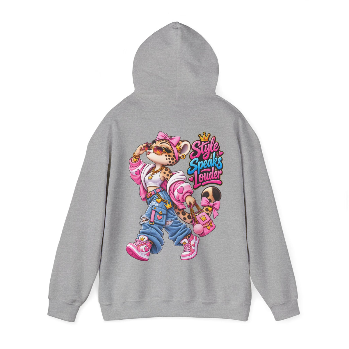 Hoodie — "Style Speaks Louder" Streetwear Graphic Hoodie