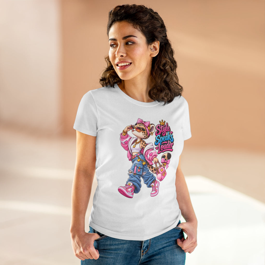 Style Speaks Louder Leopard Girl Tee