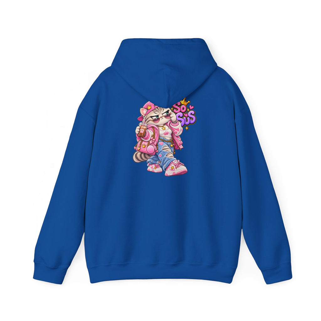 Kawaii So Sus Cat Hoodie – Cute Anime Streetwear Sweatshirt