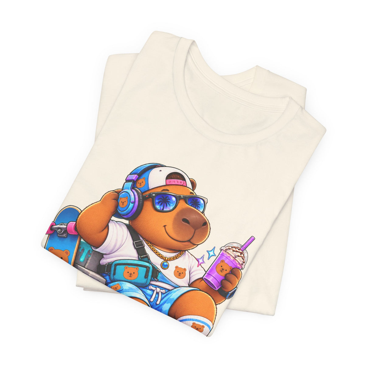 Low Key Slayin' It Capybara T-Shirt