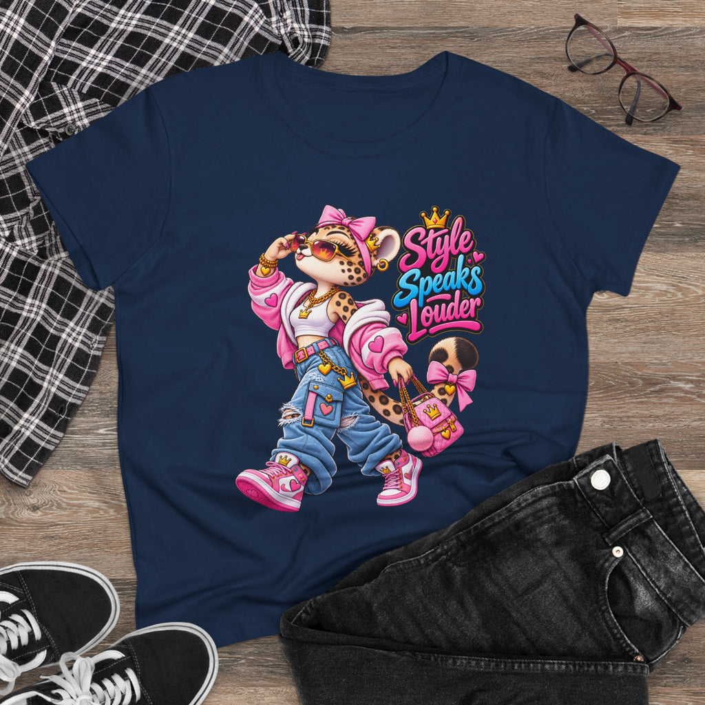 Style Speaks Louder Leopard Girl Tee