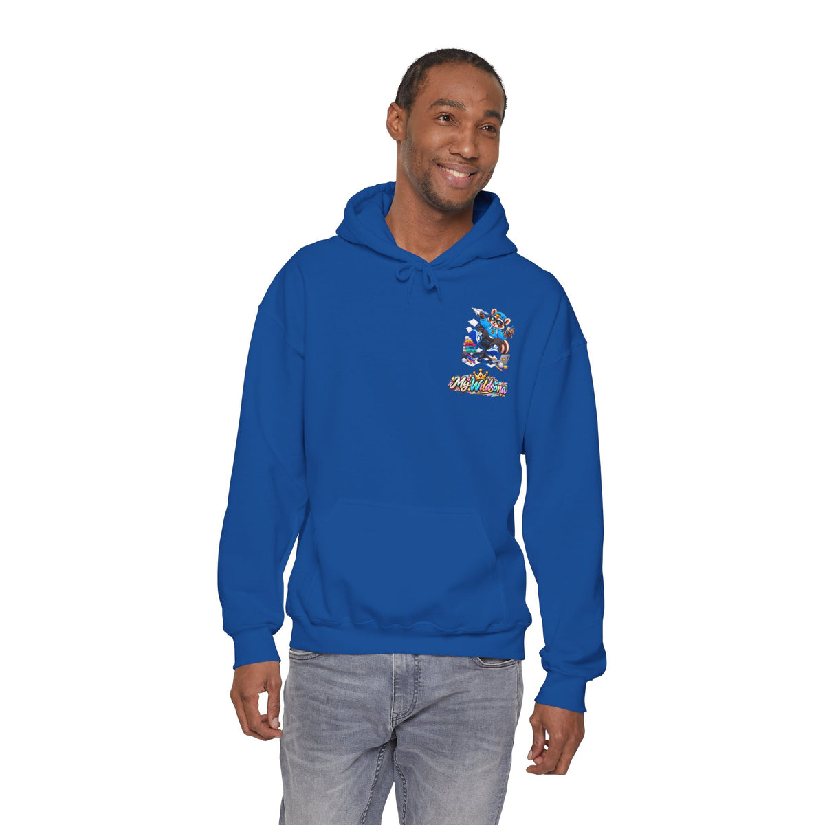 My Wildsona Mischievous Racoon Hoodie — Cute Raccoon Graphic Sweatshirt
