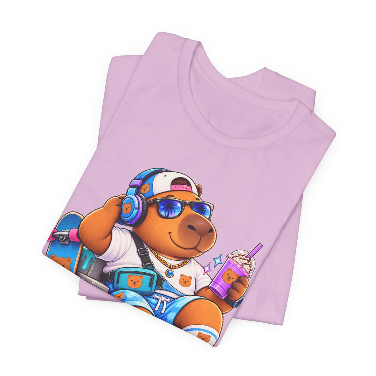 Low Key Slayin' It Capybara T-Shirt