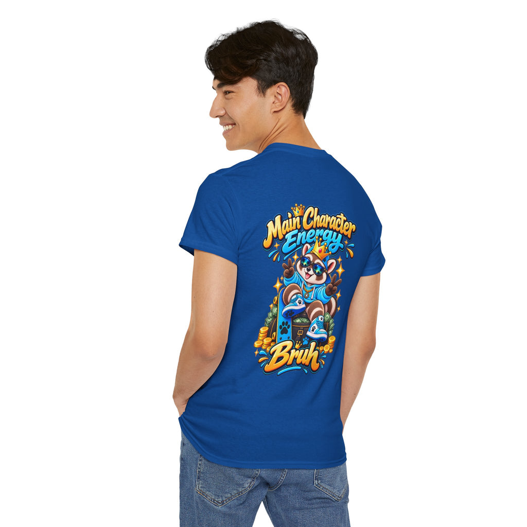 Remy Raccoon Main Character Energy Graphic Tee