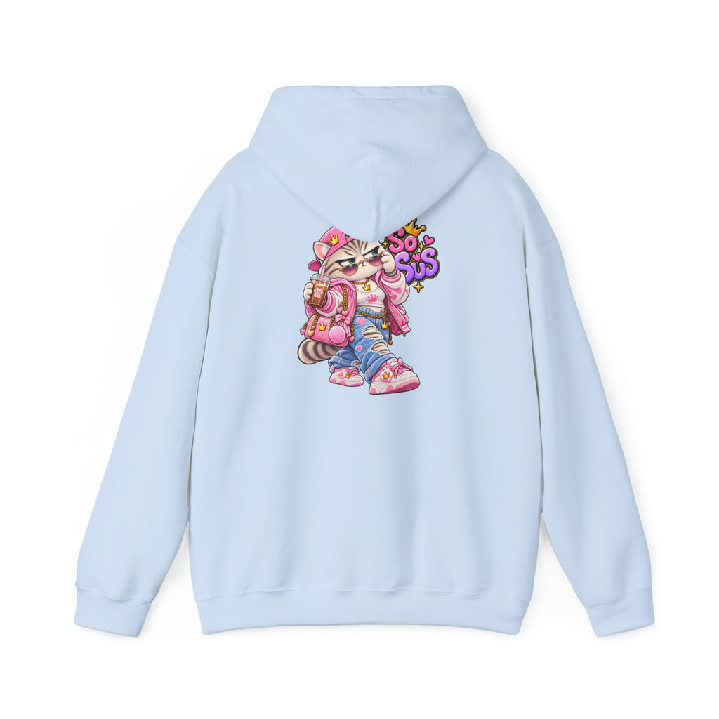 Kawaii So Sus Cat Hoodie – Cute Anime Streetwear Sweatshirt