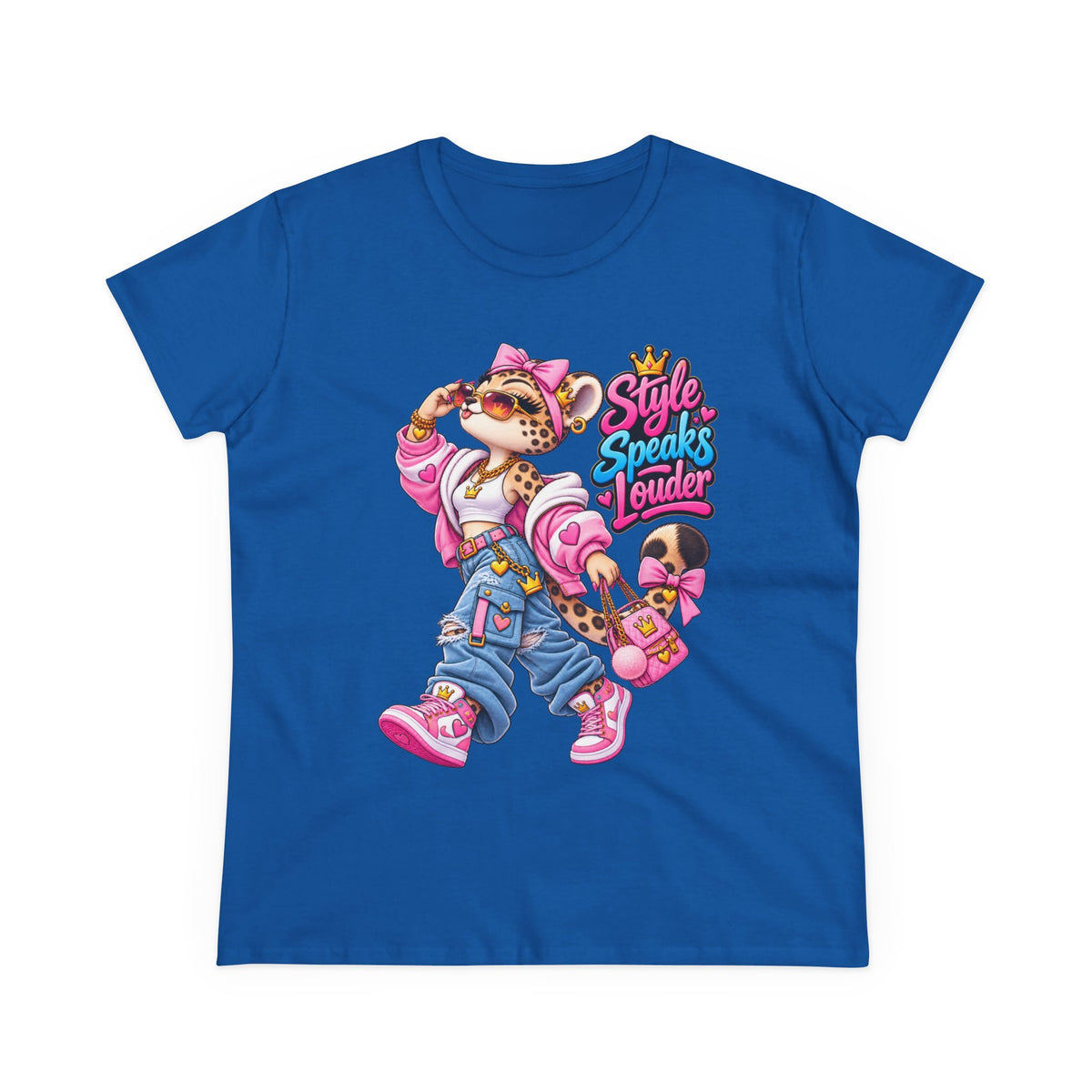 Style Speaks Louder Leopard Girl Tee