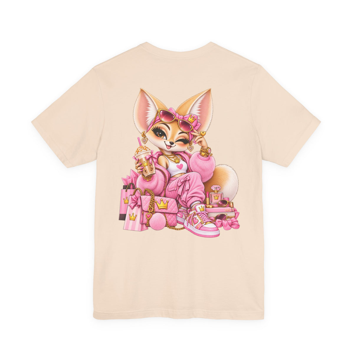Boujee Kitty Tee — Cute Pink Cat Graphic T-Shirt