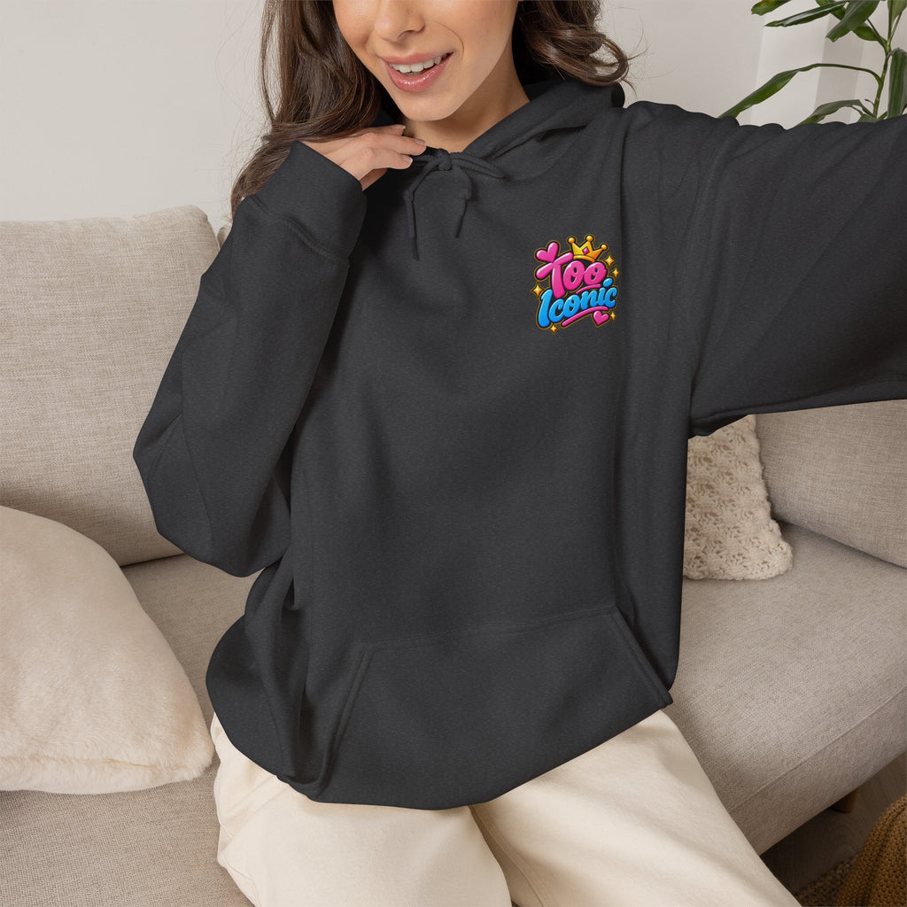 Lara Leopard Coffee Graphic Hoodie