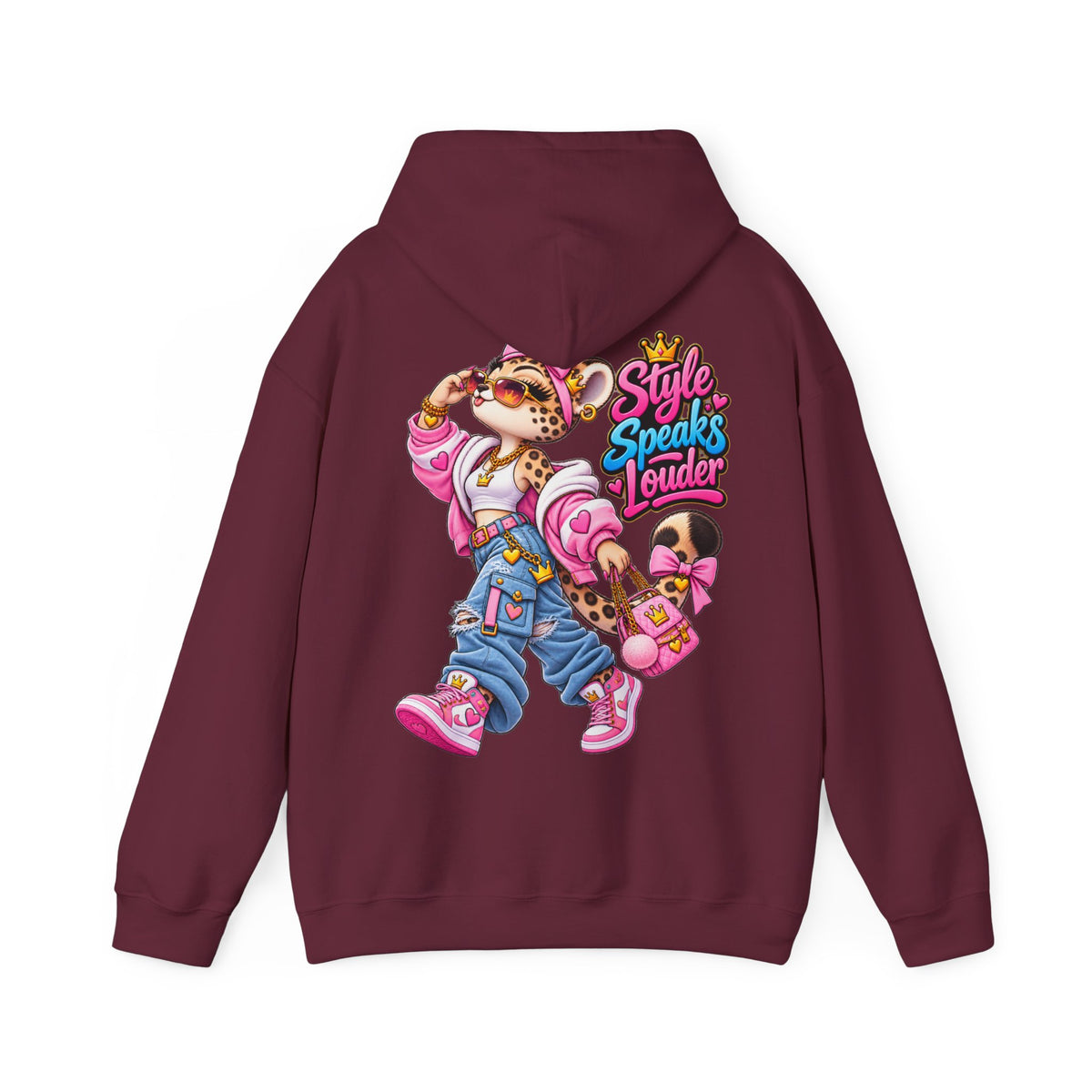 Hoodie — "Style Speaks Louder" Streetwear Graphic Hoodie