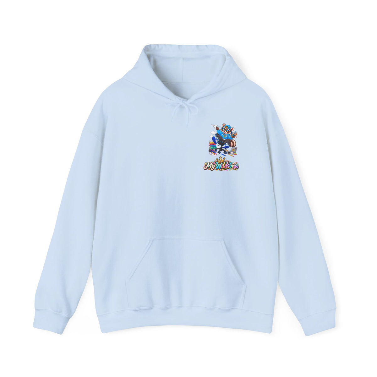 My Wildsona Mischievous Racoon Hoodie — Cute Raccoon Graphic Sweatshirt