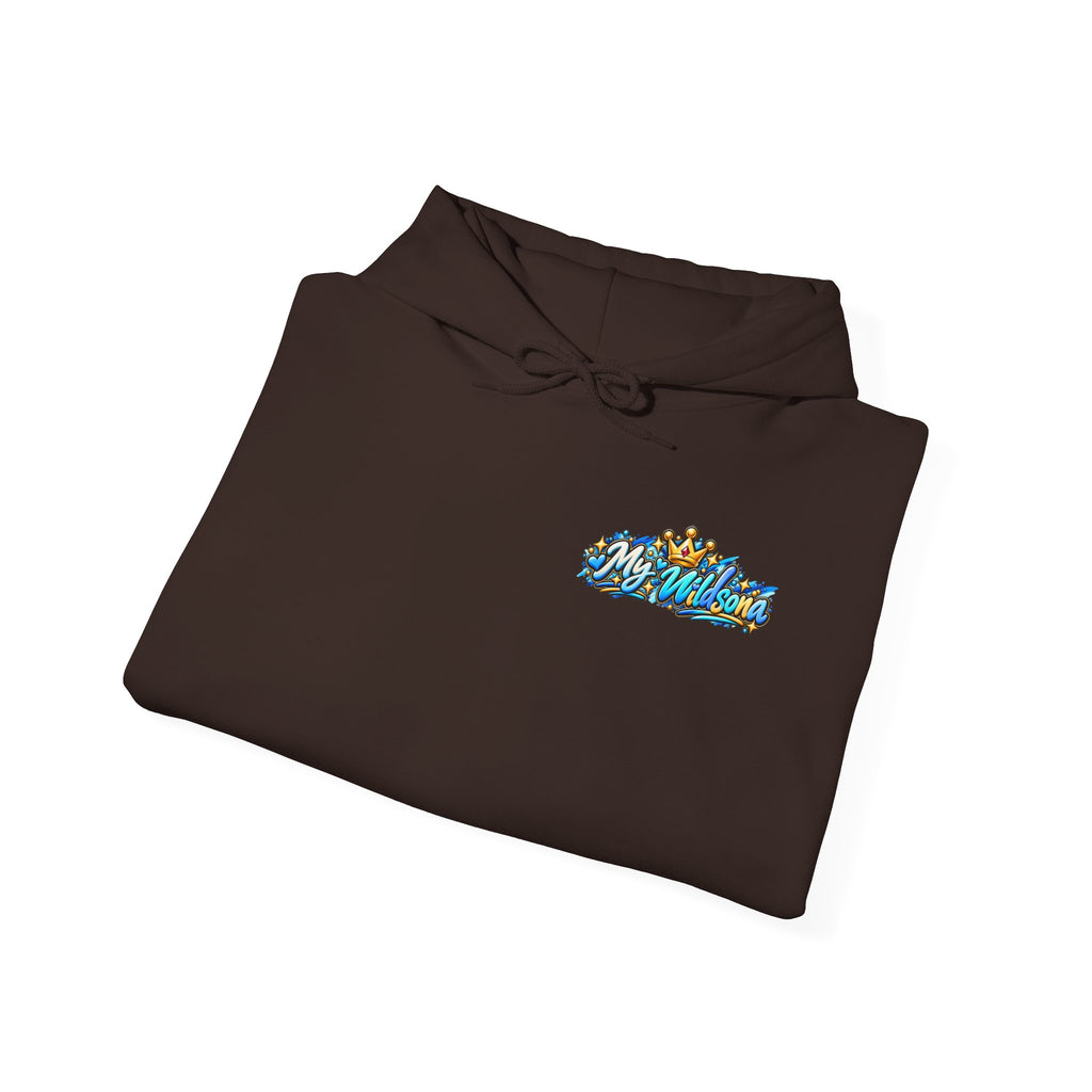 Raccoon Street Art Hoodie – 'Bright Energy' Graffiti Graphic Sweatshirt