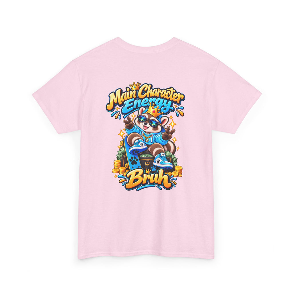 Remy Raccoon Main Character Energy Graphic Tee