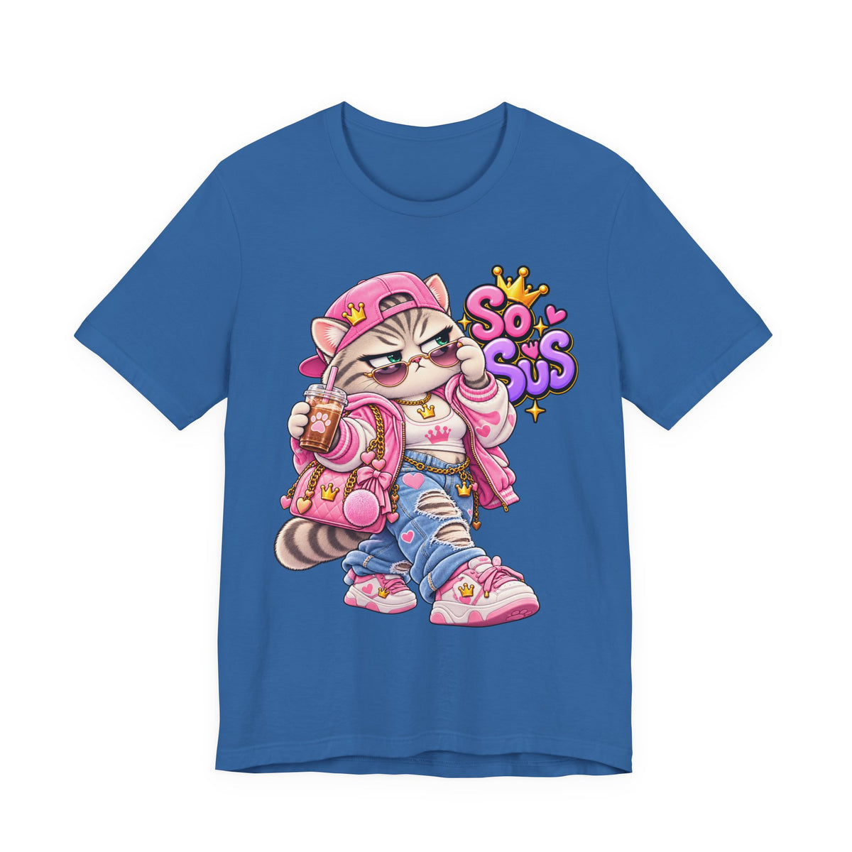 So Sus Streetwear Cat Tee
