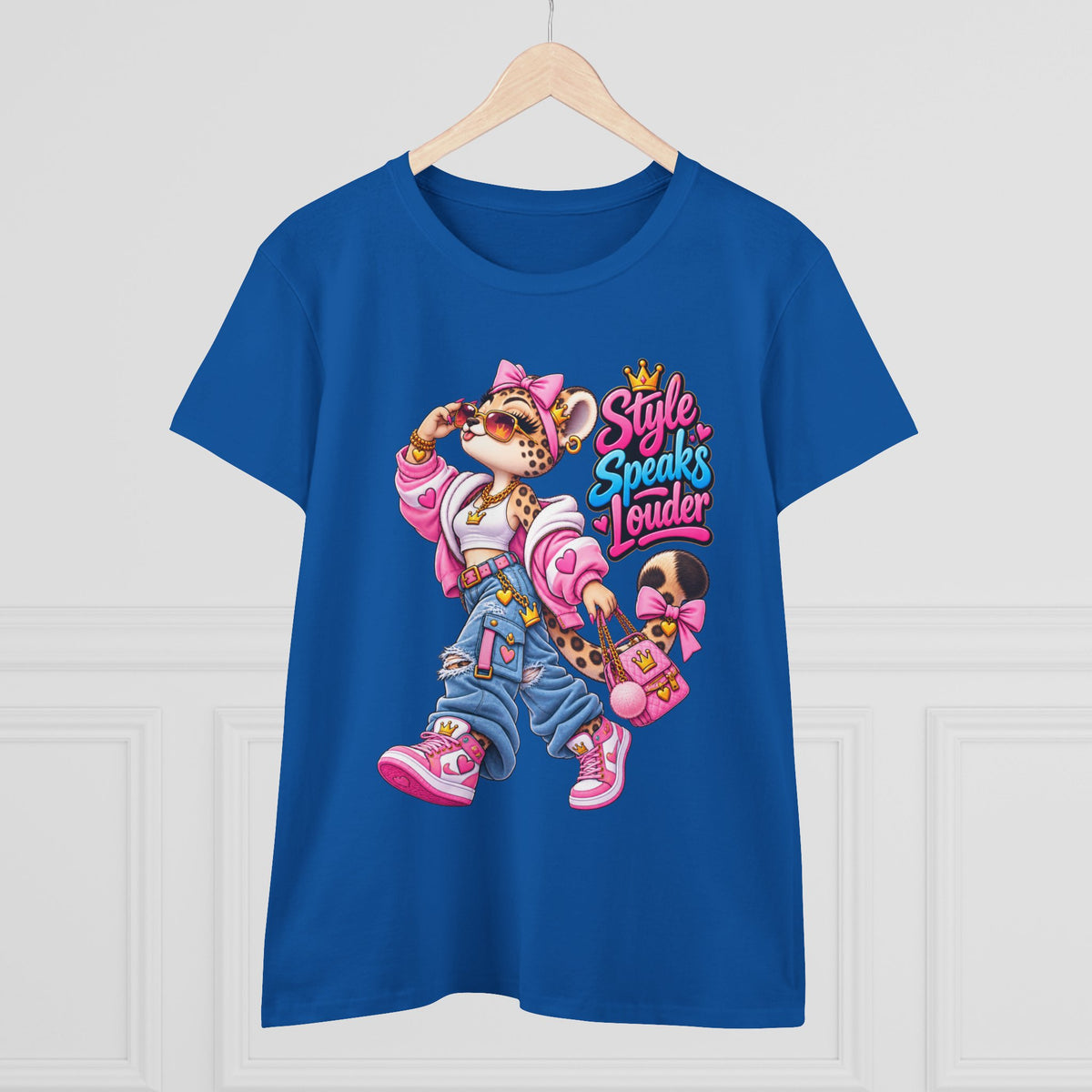 Style Speaks Louder Leopard Girl Tee