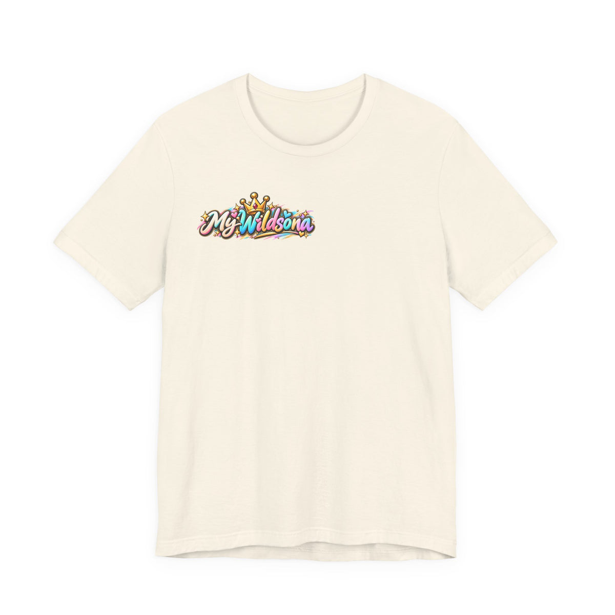 Cute Cartoon Big Personality Dog Tee — Trendy Boba Lover Graphic T-Shirt