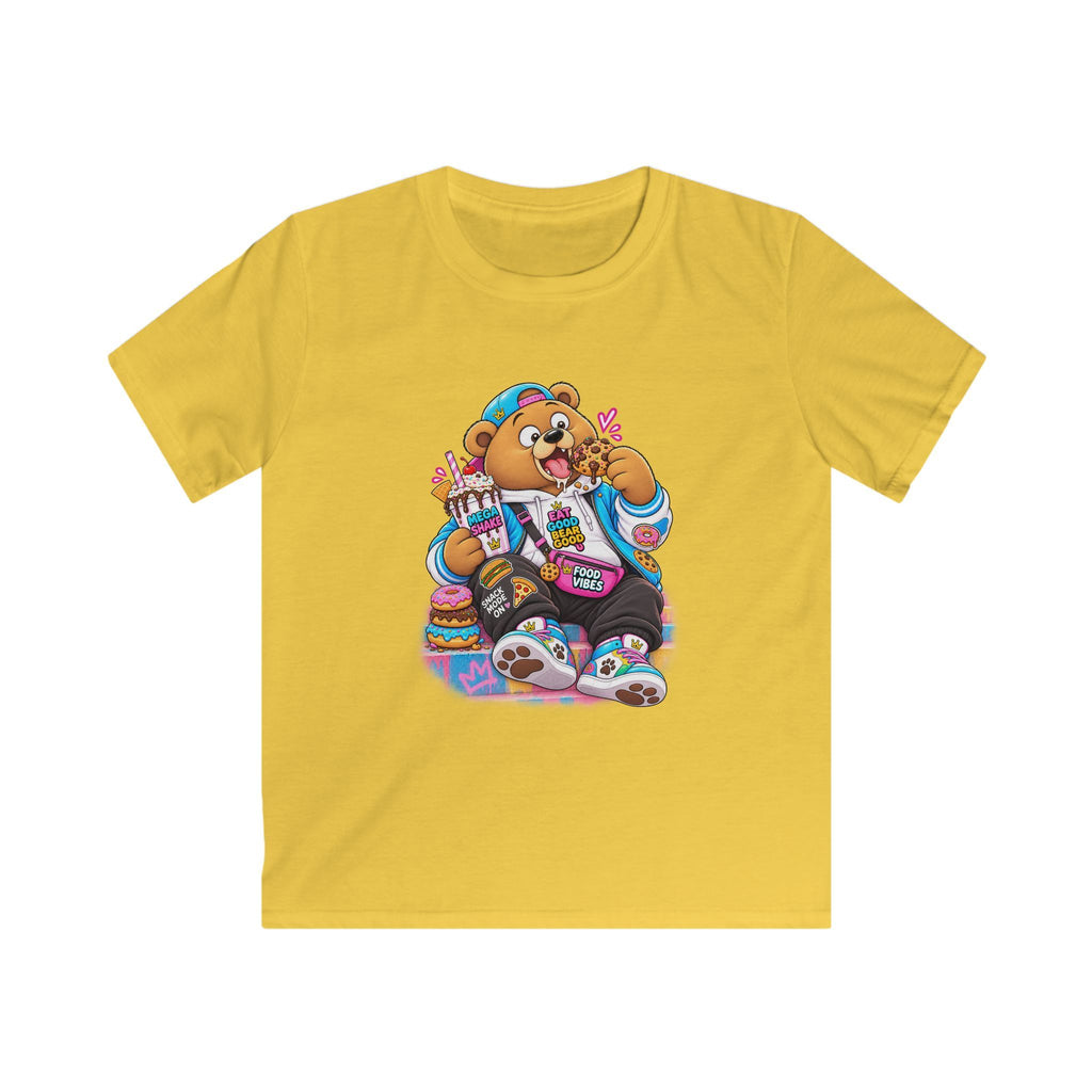 Mochi Big Back Bear Graphic Kids T-Shirt