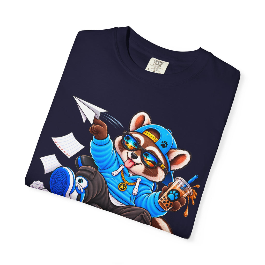 Mischievous Remy Raccoon Graphic T-Shirt