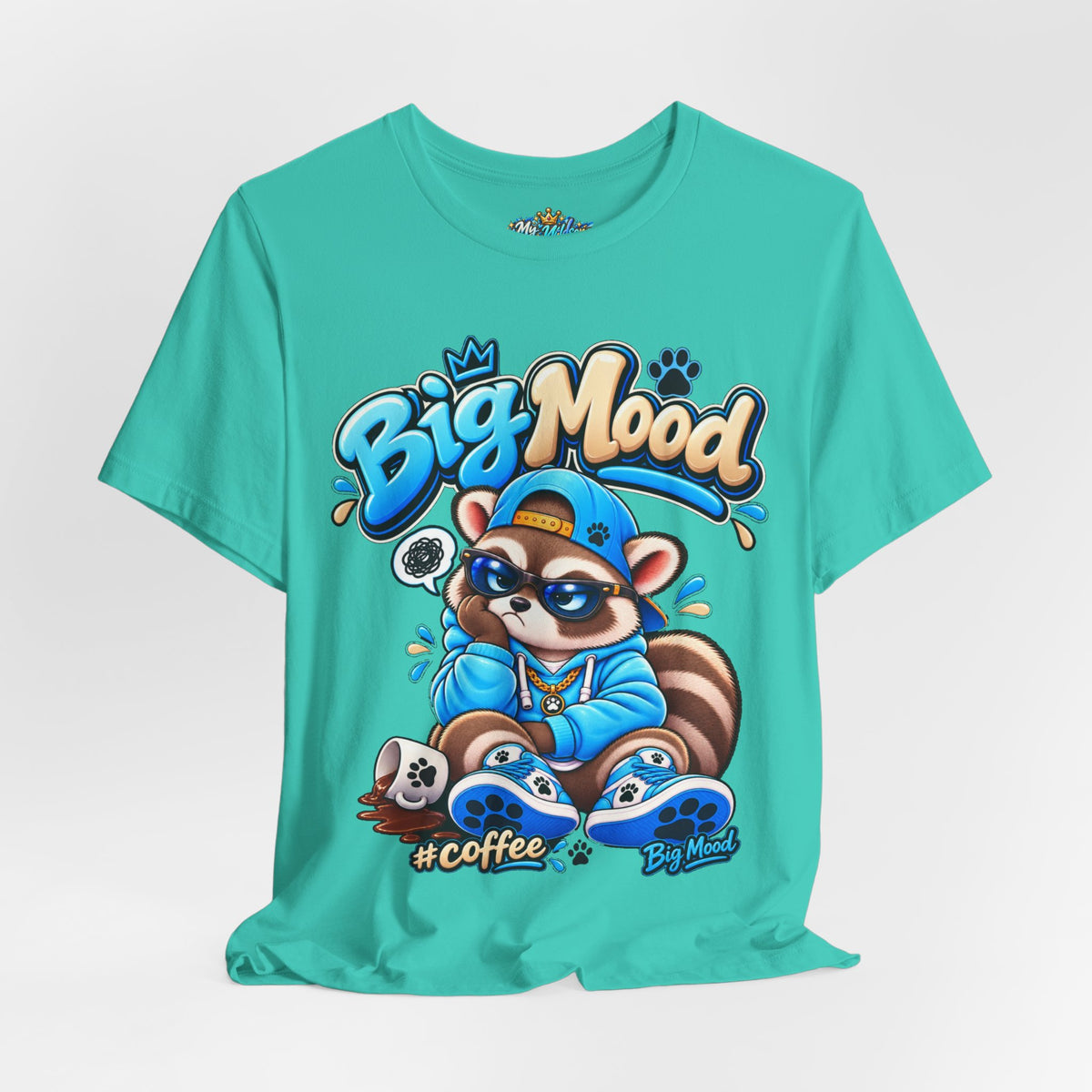 Remy Big Mood Raccoon Coffee T-Shirt