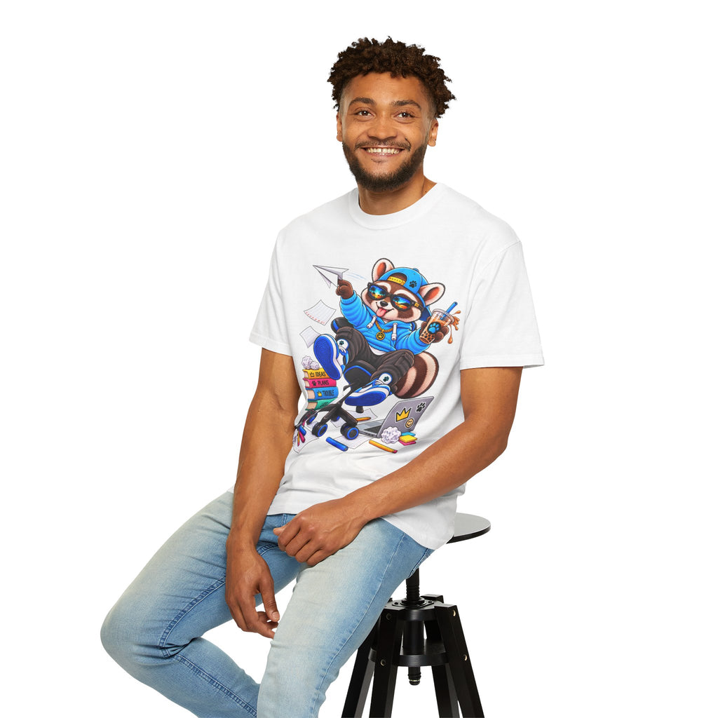 Mischievous Remy Raccoon Graphic T-Shirt