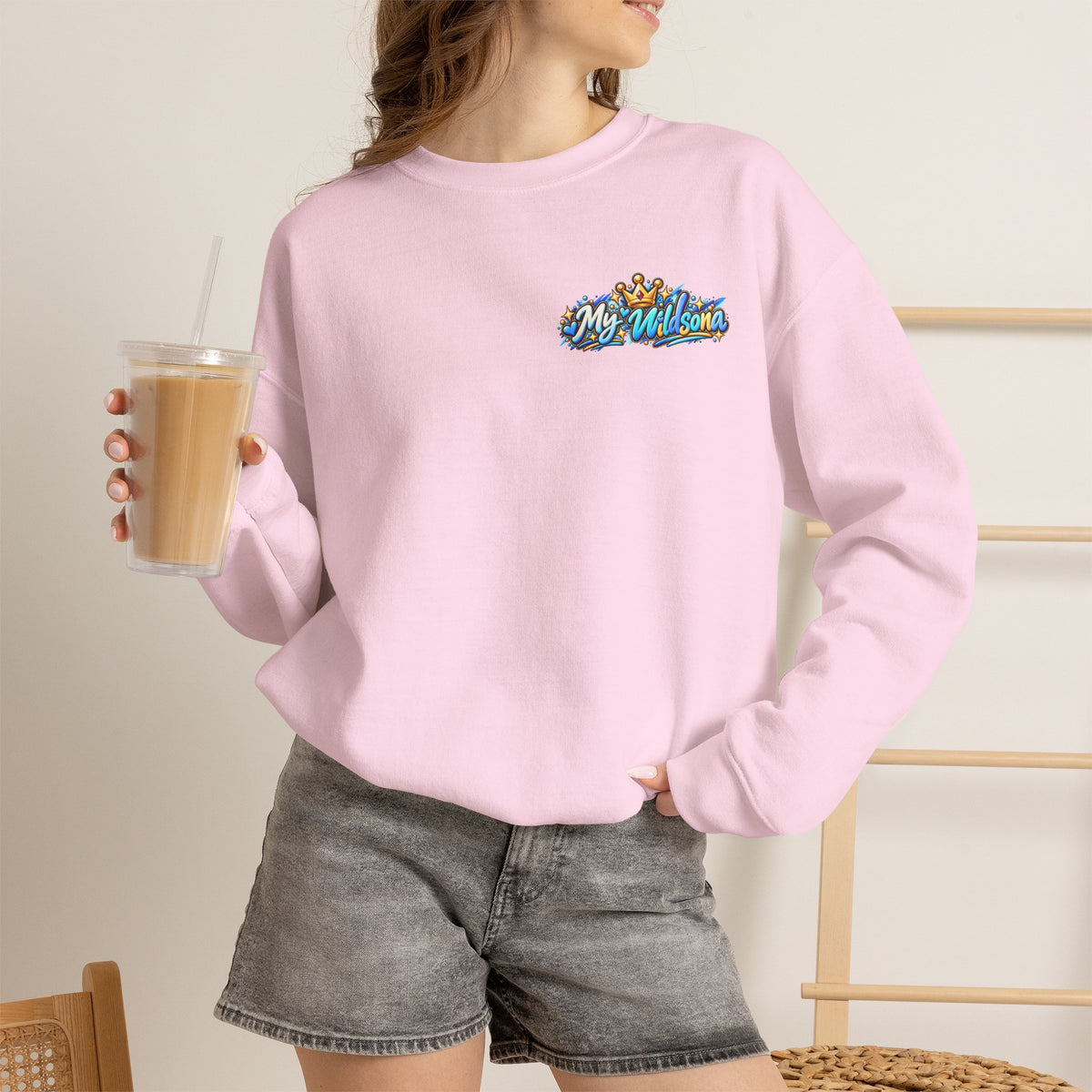 Main Character Husky Unisex Heavy Blend™ Crewneck Sweatshirt