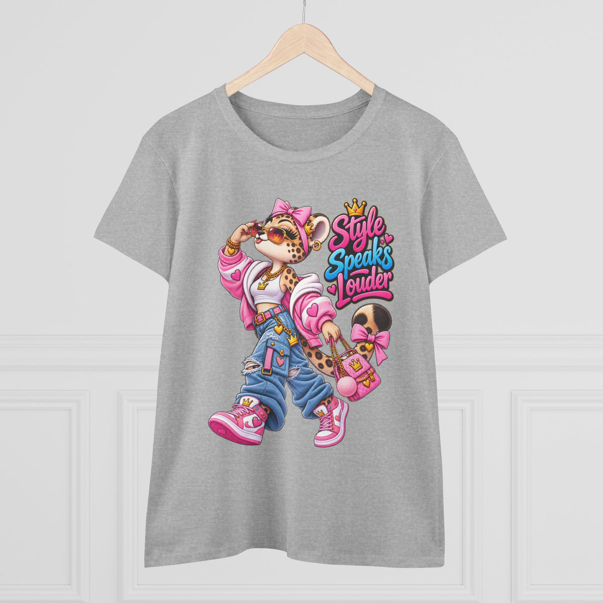Style Speaks Louder Leopard Girl Tee