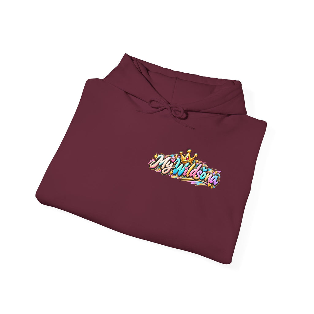 Hoodie — Colorful Big Personality Stay Iconic Pup Graphic