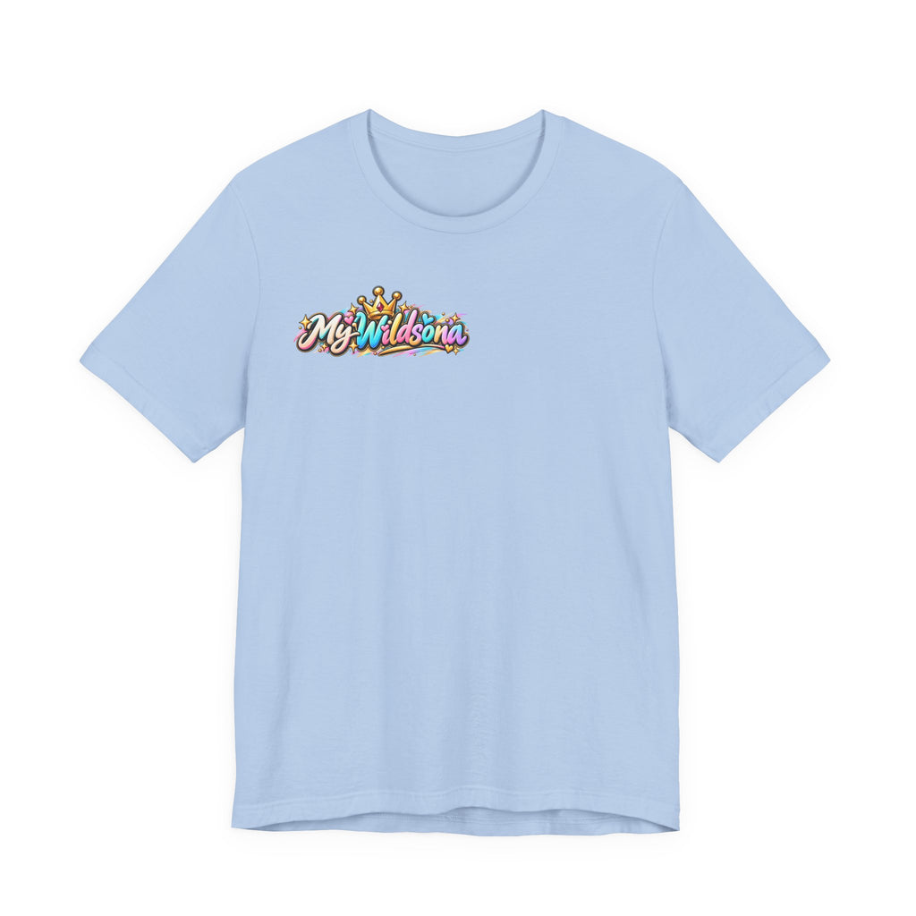 Cute Cartoon Big Personality Dog Tee — Trendy Boba Lover Graphic T-Shirt