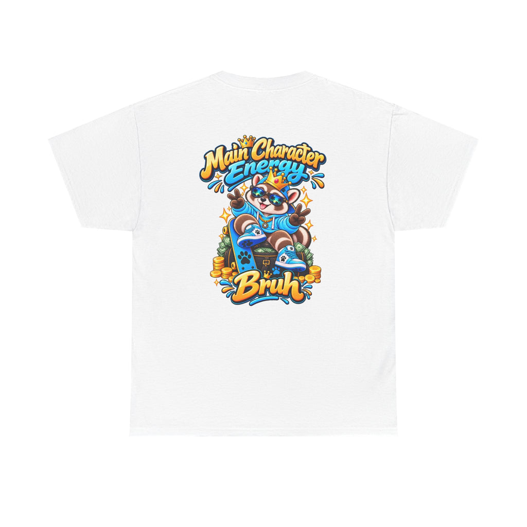 Remy Raccoon Main Character Energy Graphic Tee
