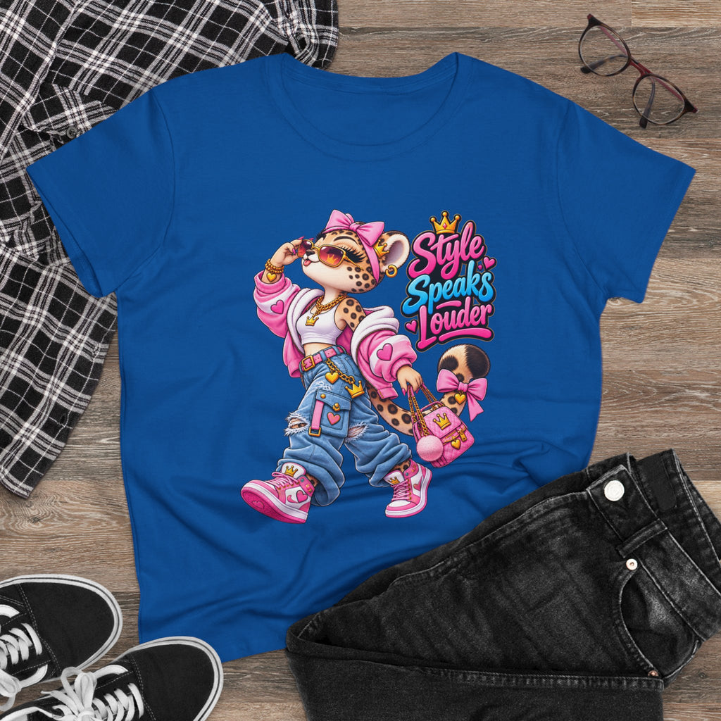 Style Speaks Louder Leopard Girl Tee