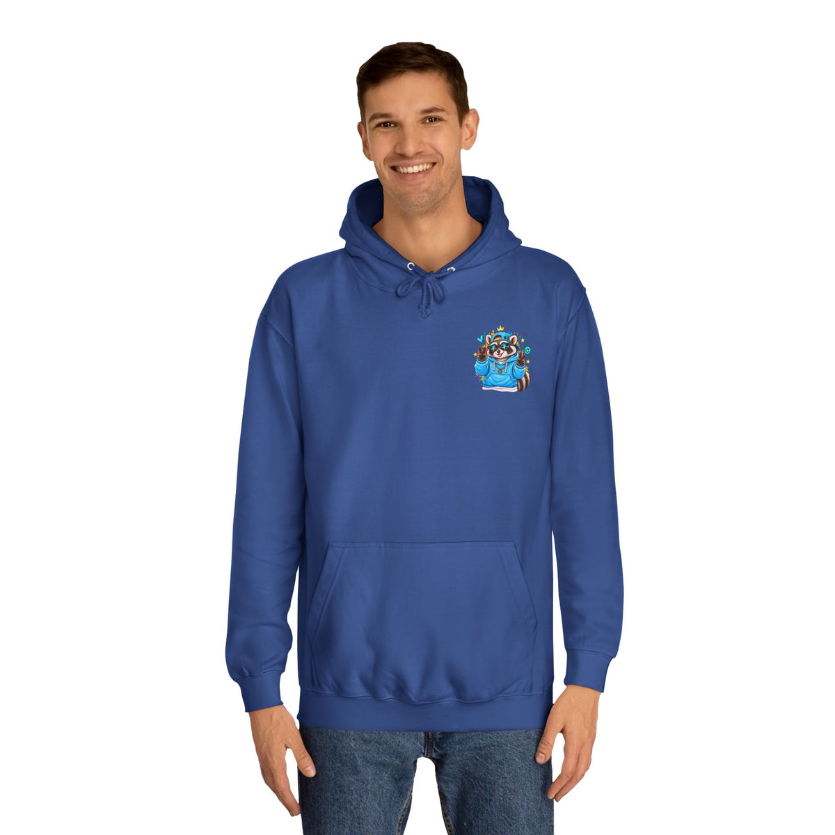 Skateboarding Remy Raccoon Hoodie