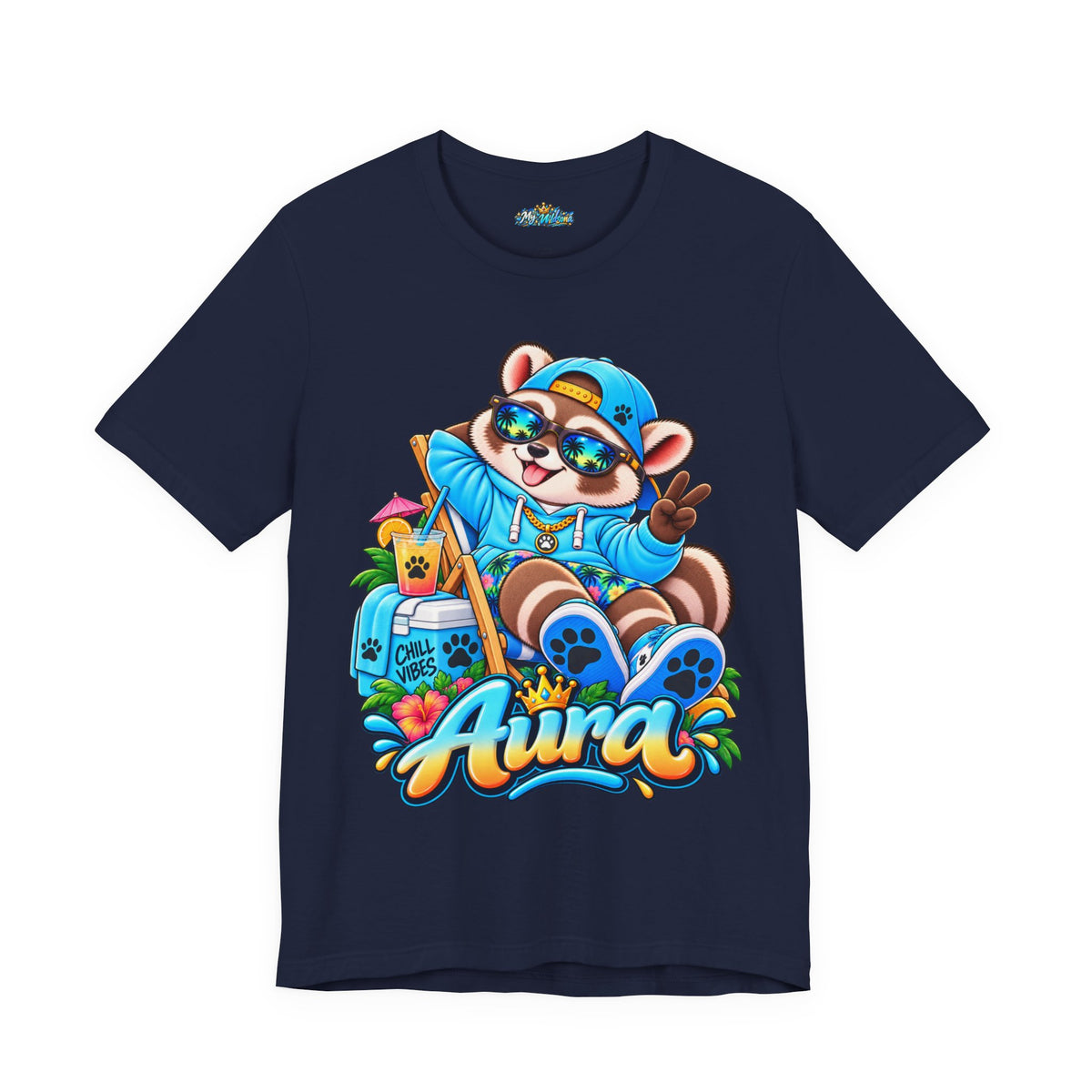 Remy Raccoon Aura - Chest Graphic Tee