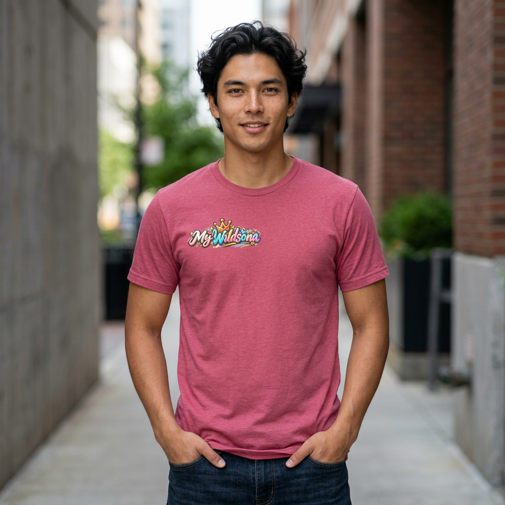 Cute Cartoon Big Personality Dog Tee — Trendy Boba Lover Graphic T-Shirt